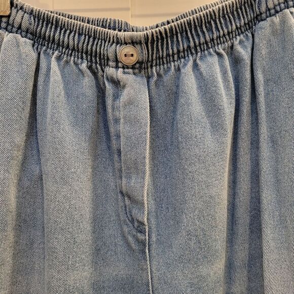 Woman Within Jeans Elastic Waist Size 14WP - Picture 2 of 6